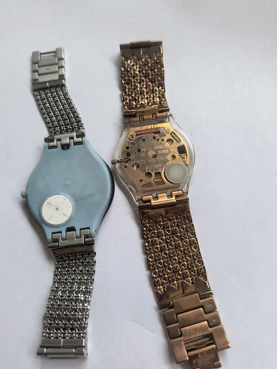 Dois relógios Swatch slim parados - Foto 2