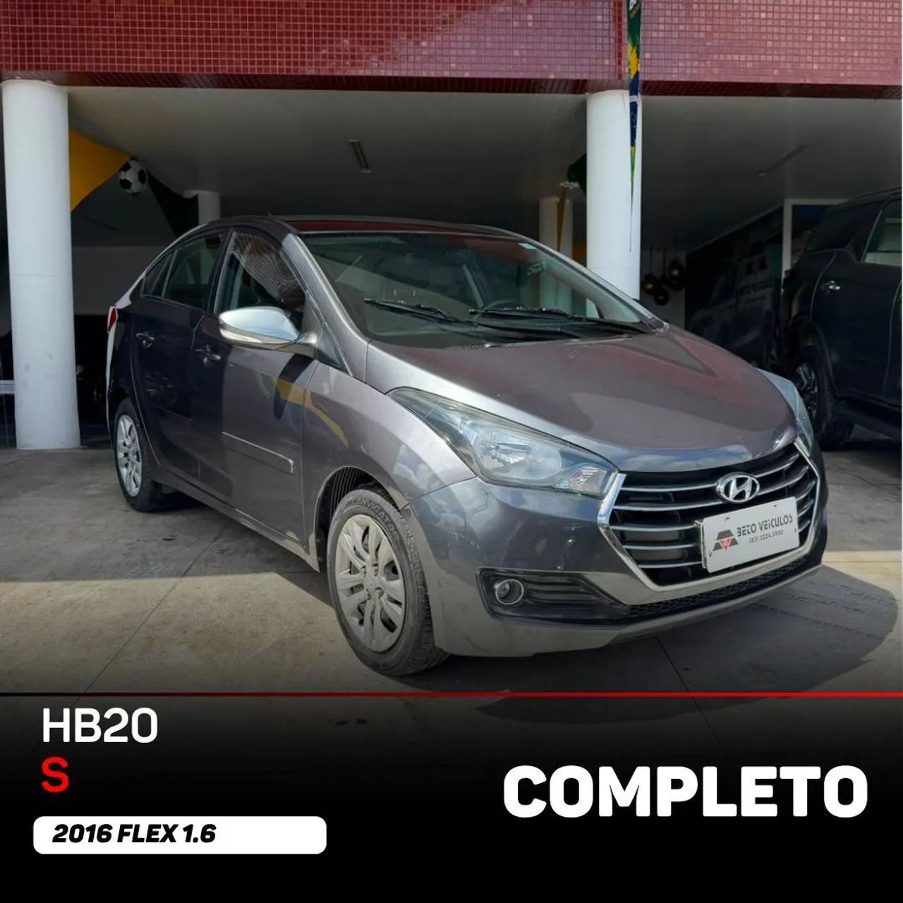 Hyundai HB20S Comfort Plus 1.0 TB Flex 12V AUT 2016