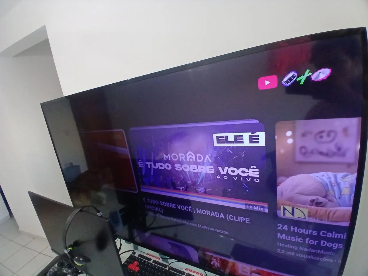 Tv 55 4k JVC Bluetooth e Android.