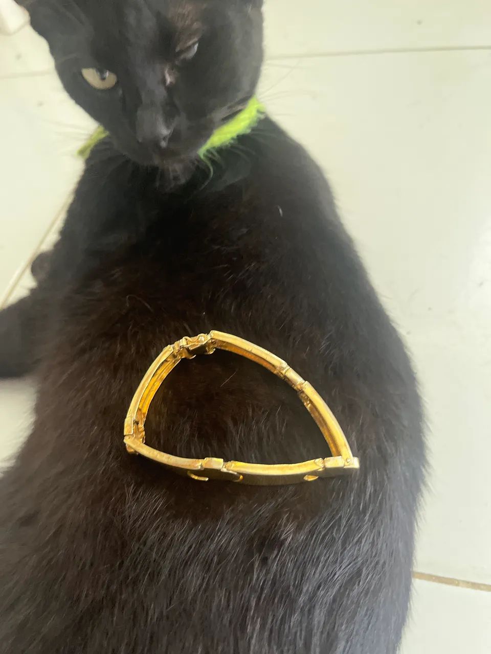 Pulseira Dourada folheada a ouro 18k - Foto 4
