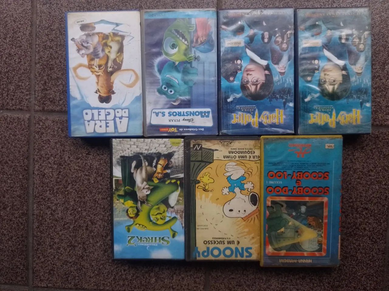 Fitas VHS - Harry Potter Legendado e Dublado, A Era do Gelo, Montros S.A, Shrek 2 e mais - Foto 2