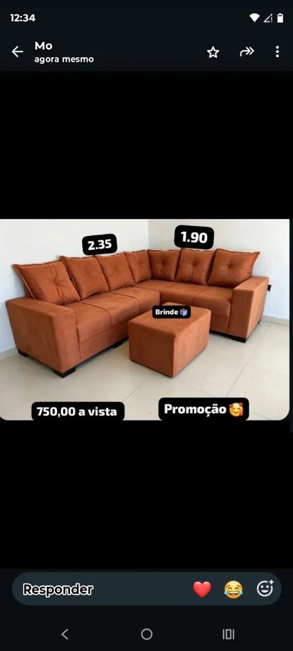 Sofa novo direto da fábrica  - Foto 2