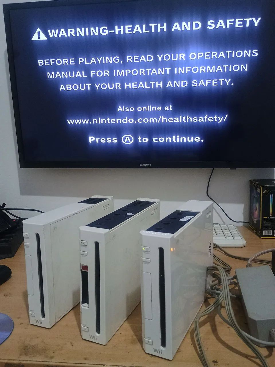 Nintendo wii 3 consoles funcionando  - Foto 3