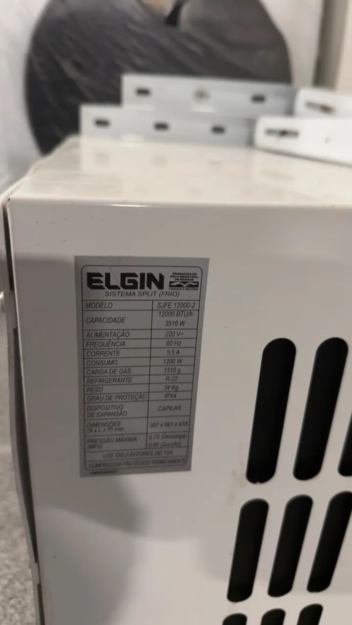 Condensadora Elgin Split Frio 12000 btus para Adega - Foto 4