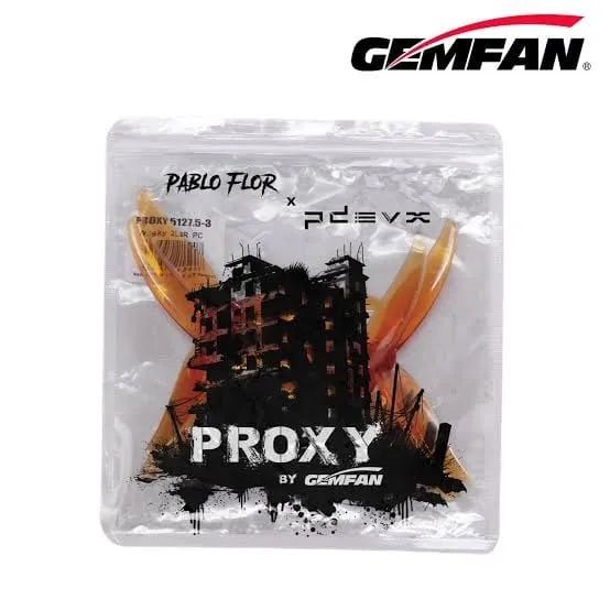 4 Hélices Gemfan Proxy 5 polegadas para drone FPV. Descrição abaixo - Foto 4