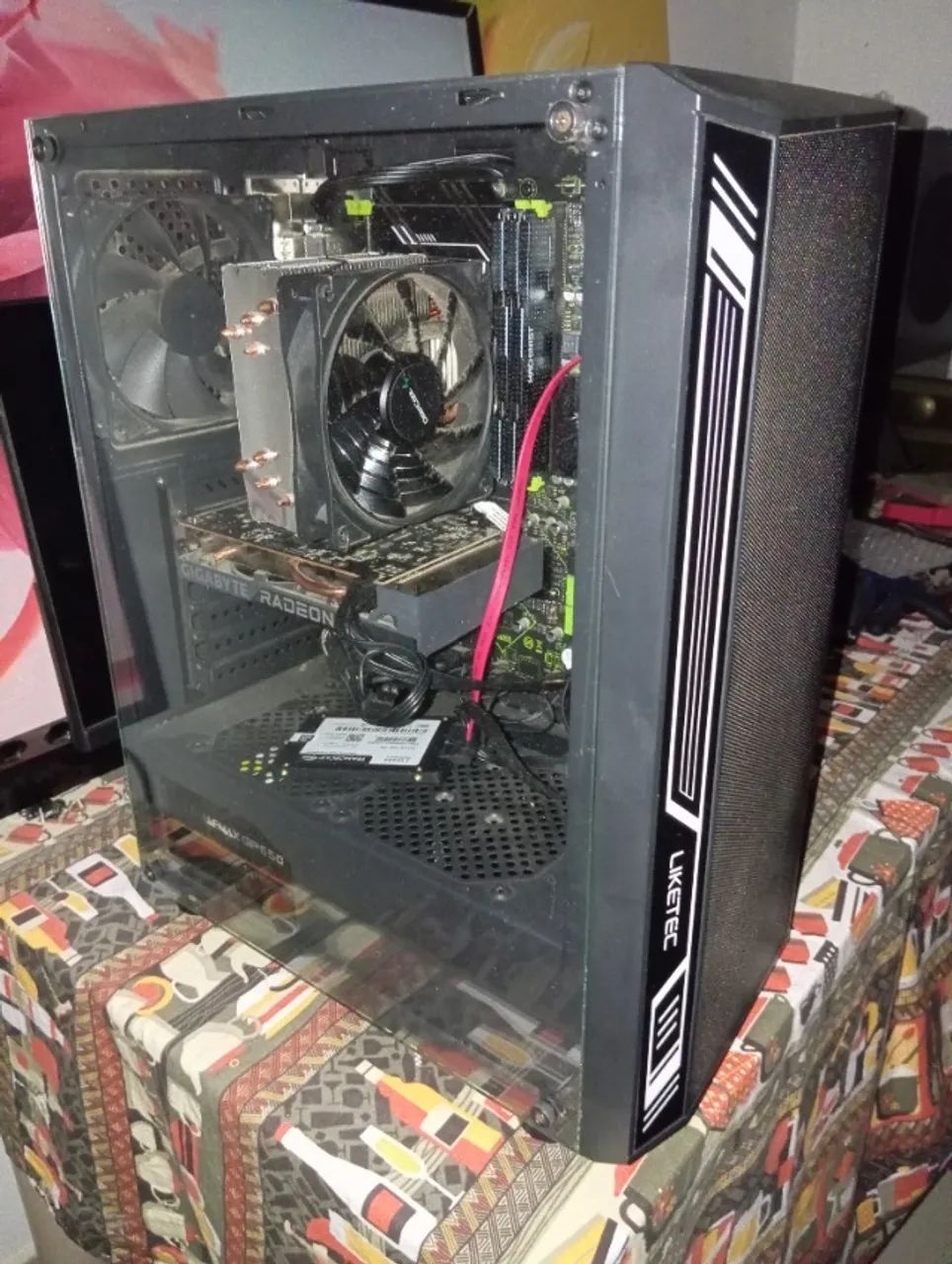 Computador Workstation com Intel Xeon E5-2666v3 RX 6500XT 16GB de RAM e SSD de 1TB - Foto 2