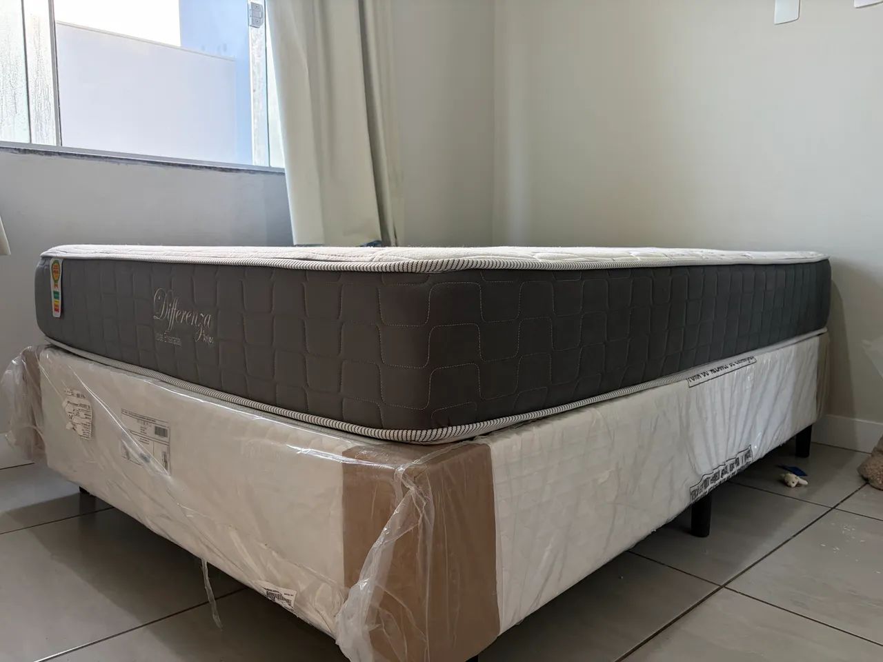 Cama de casal molas ensacadas marca Anjos - Foto 4