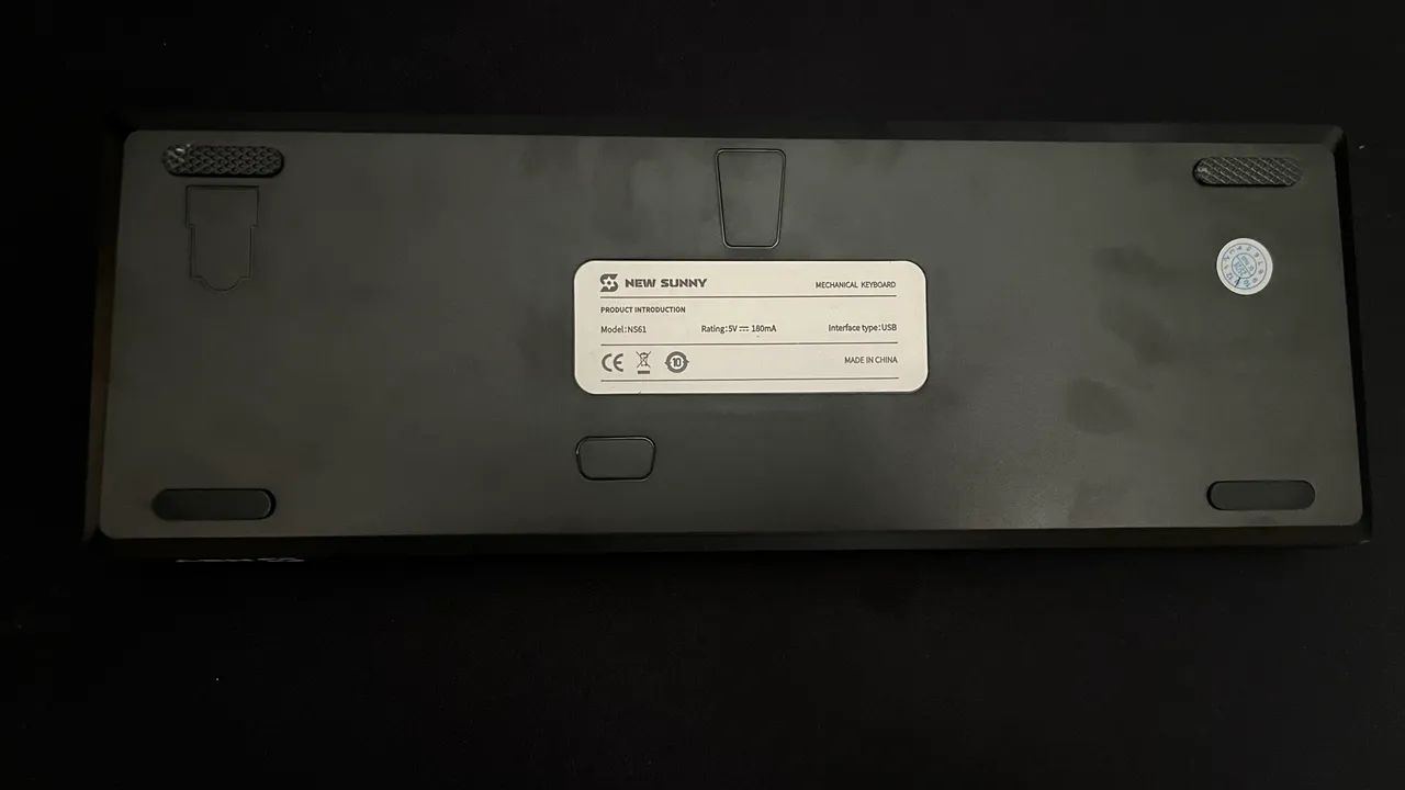 Teclado nsy 60% switch red - Foto 3