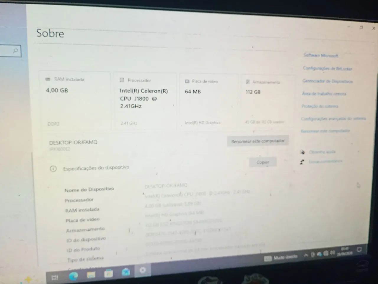 Computador de escritório padrão  - Foto 4