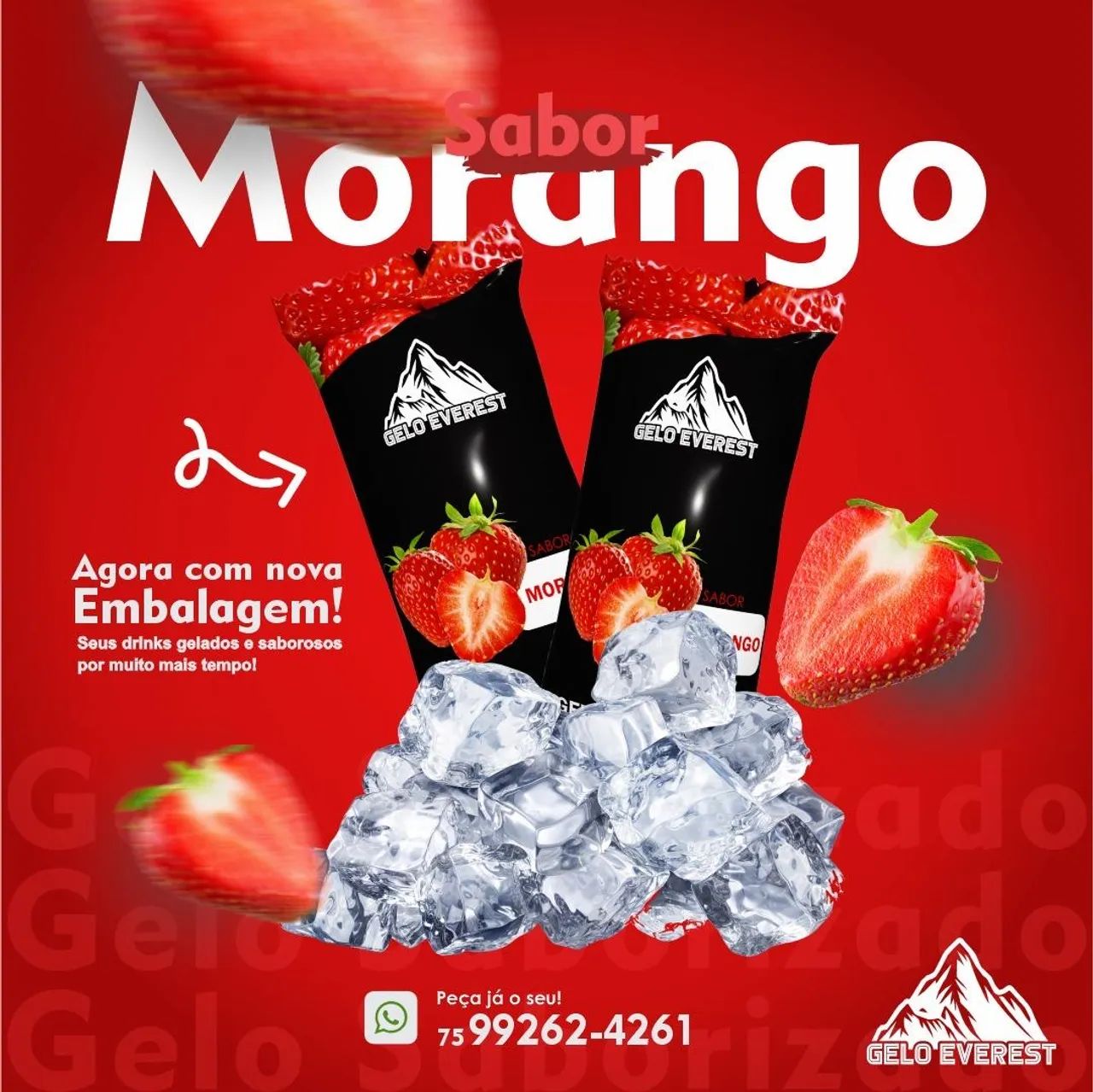 Gelo saborizado - Foto 3