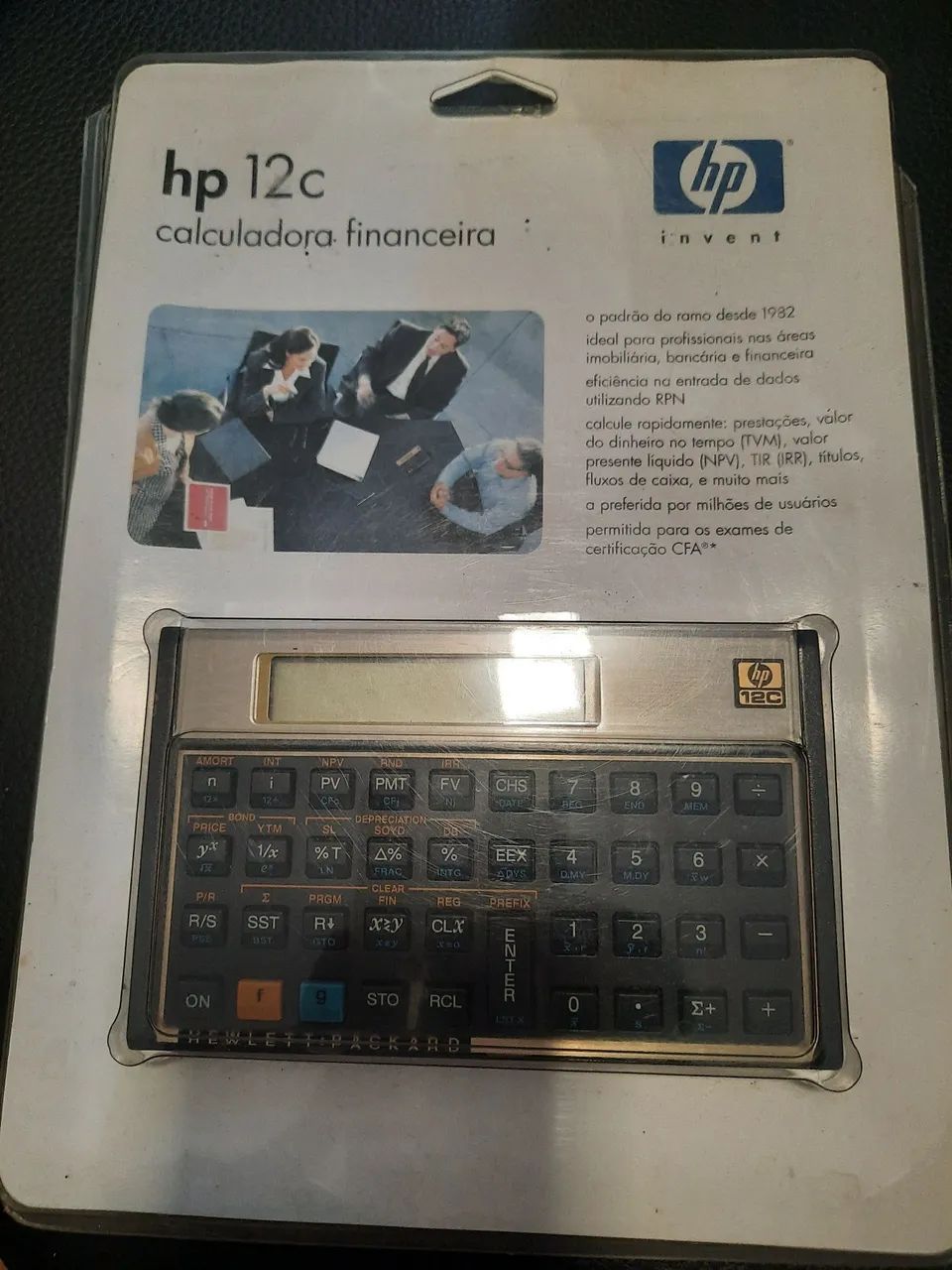 Calculadora HP 12C seminova original HP - Foto 2