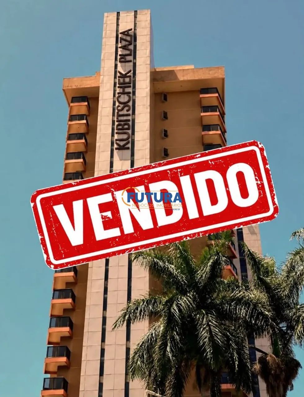 Flat 32 m² - Ed Kubitschek Plaza 100% Mobiliado e reformado