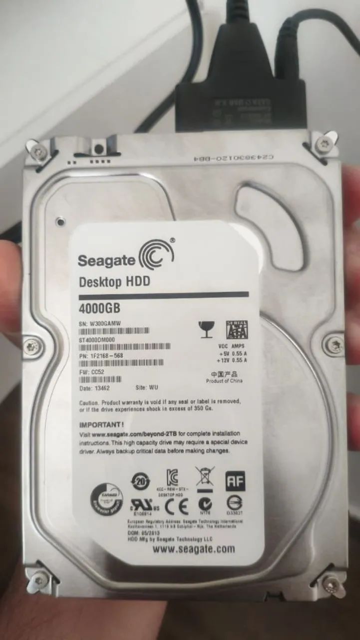 Hdd Hd Sata Ssd 3.5 Smart disk 4TB - Foto 2