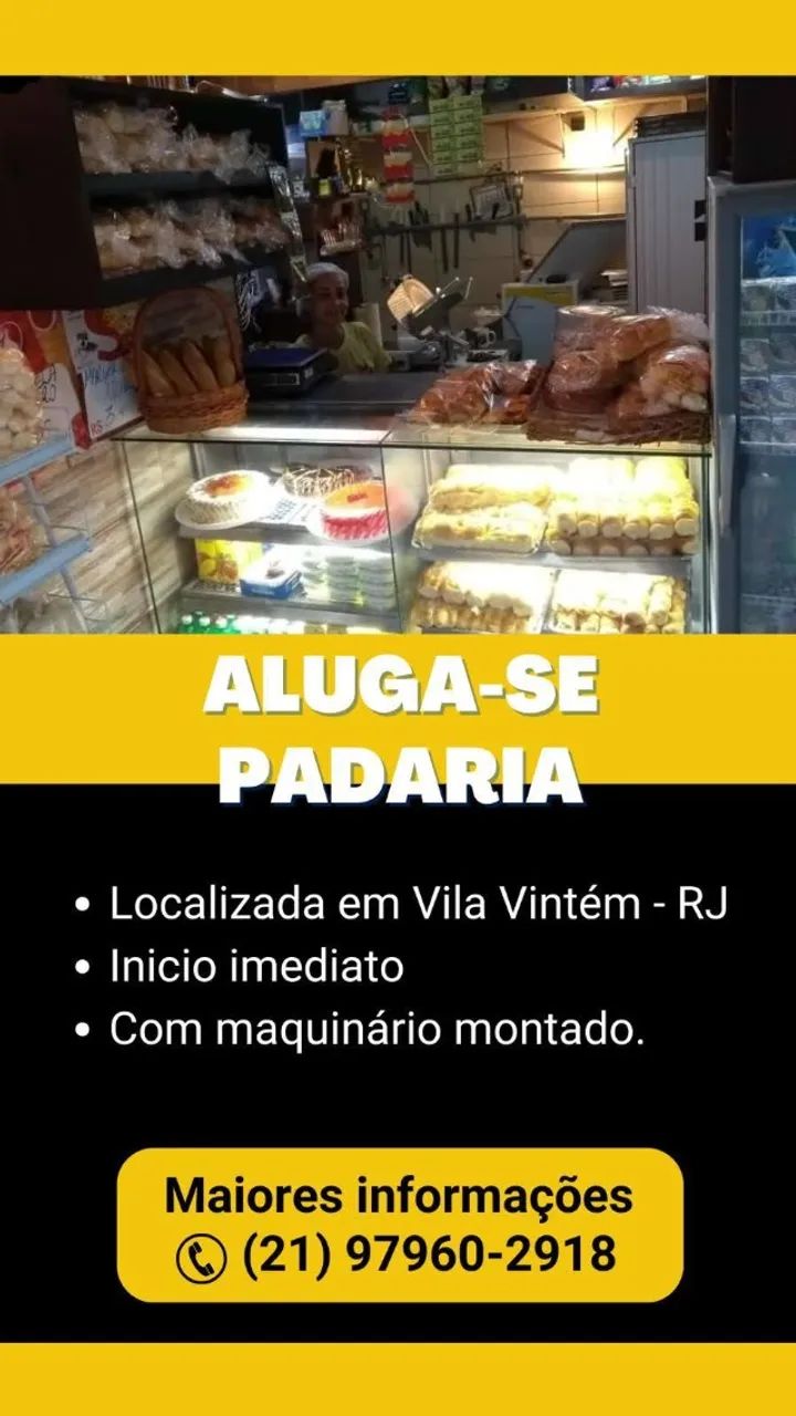 Padaria Vila Vintém. Perto do Ponto Chic 