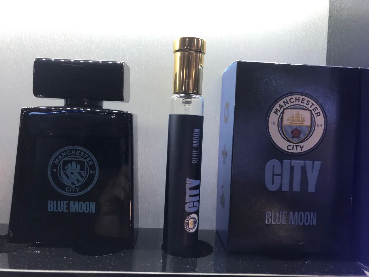 Perfume importado Manchester city Blue moon - Foto 2