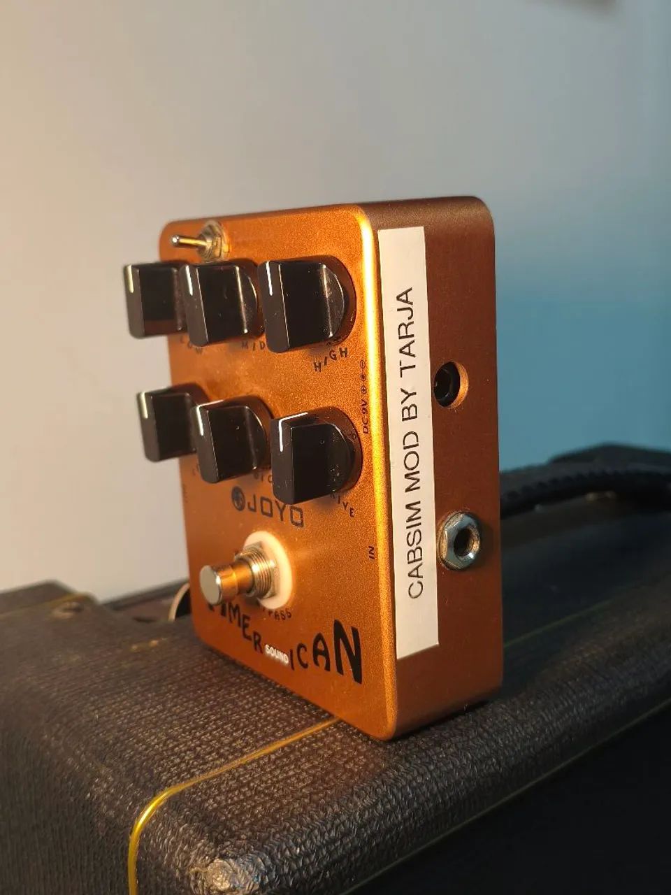 Pedal Joyo American Preamp c/ mod cab off - Foto 2