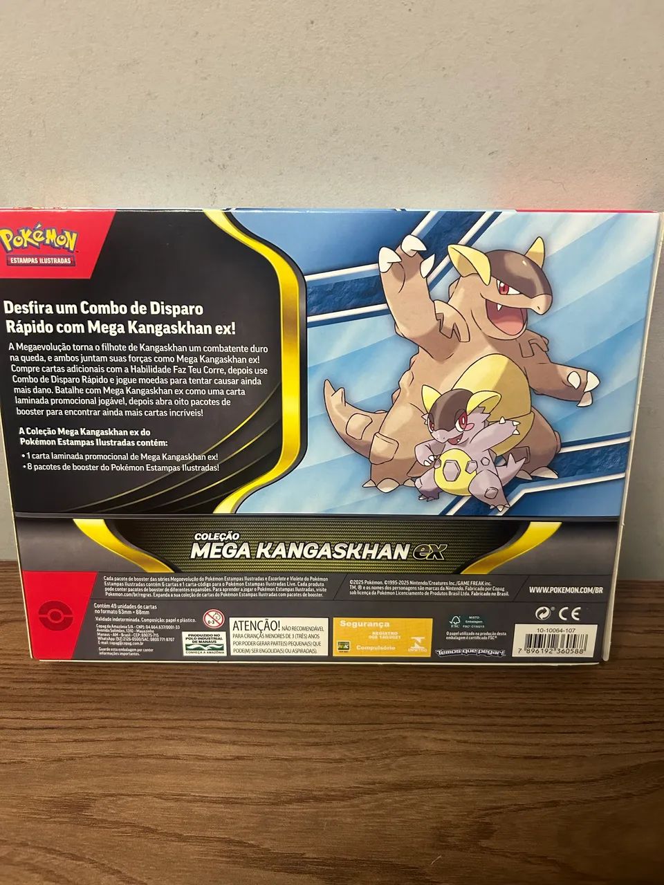 Box Pokémon Mega Kangaskhan EX Lacrada - Foto 2