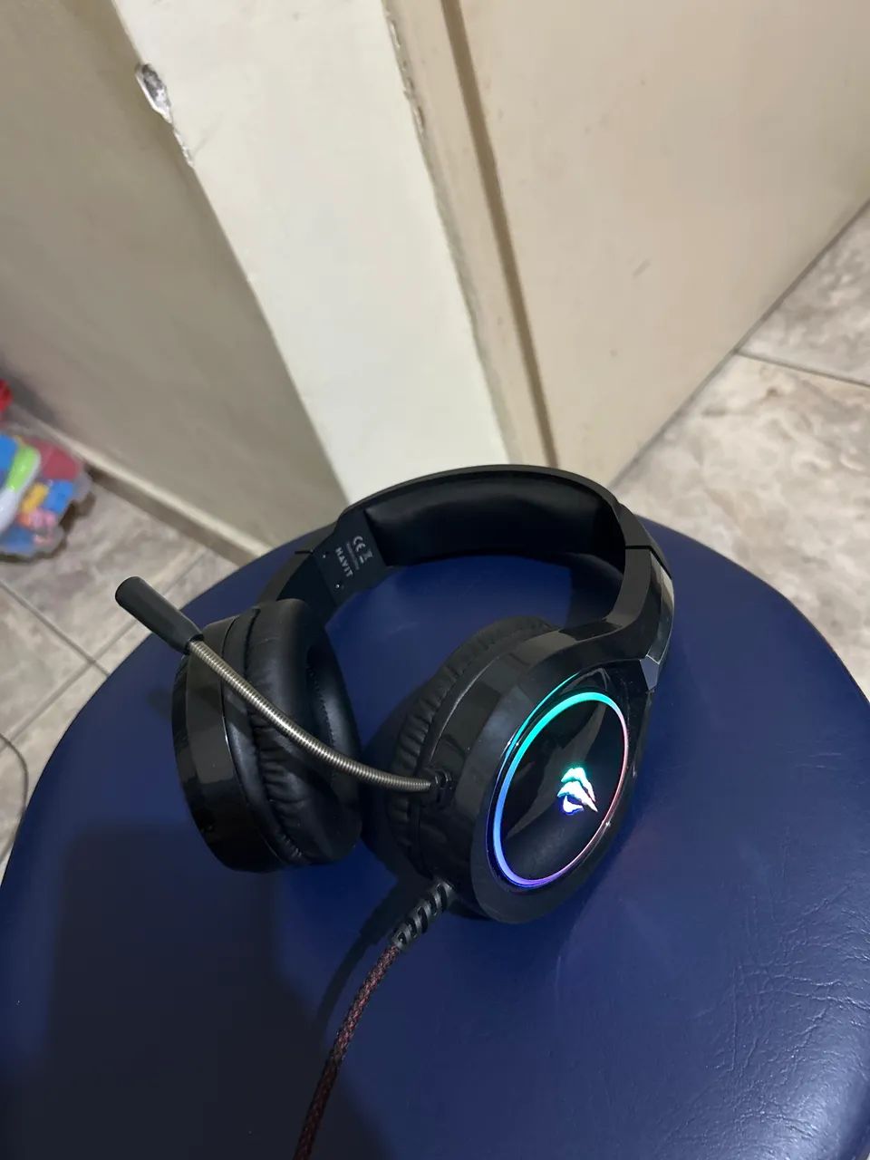 Fone gamer com fio 