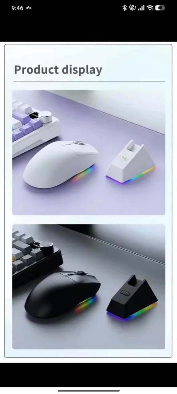 Mouse gamer attack shark x11 Branco - Foto 4