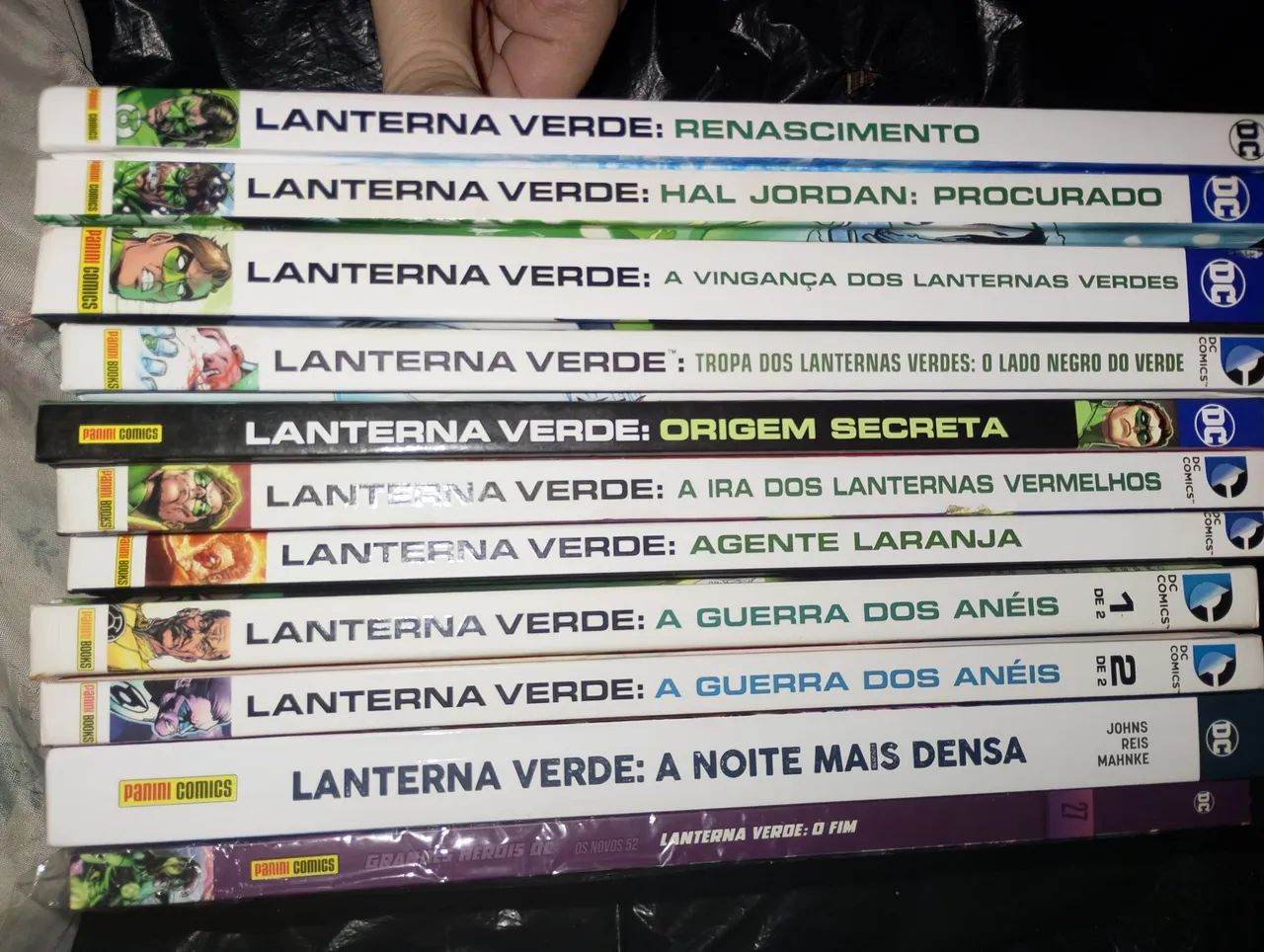 Coleção Lanterna Verde Geoff Johns + Brinde