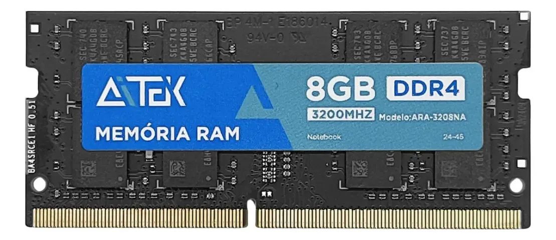 Memoria 8GB ddr4 Notebook