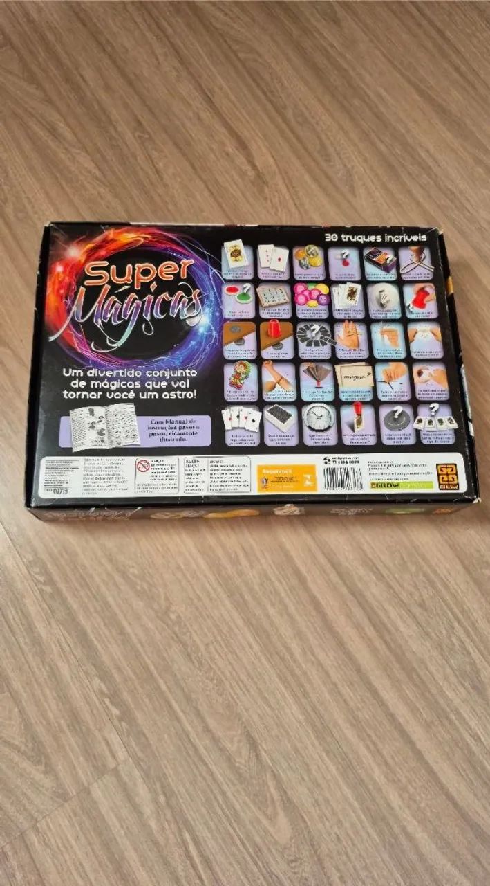 jogo de mágica, da marca grow, com e0 truques - Foto 3