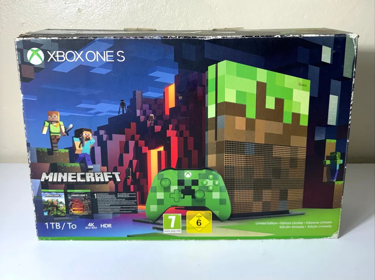 Xbox One s edição Minecraft 