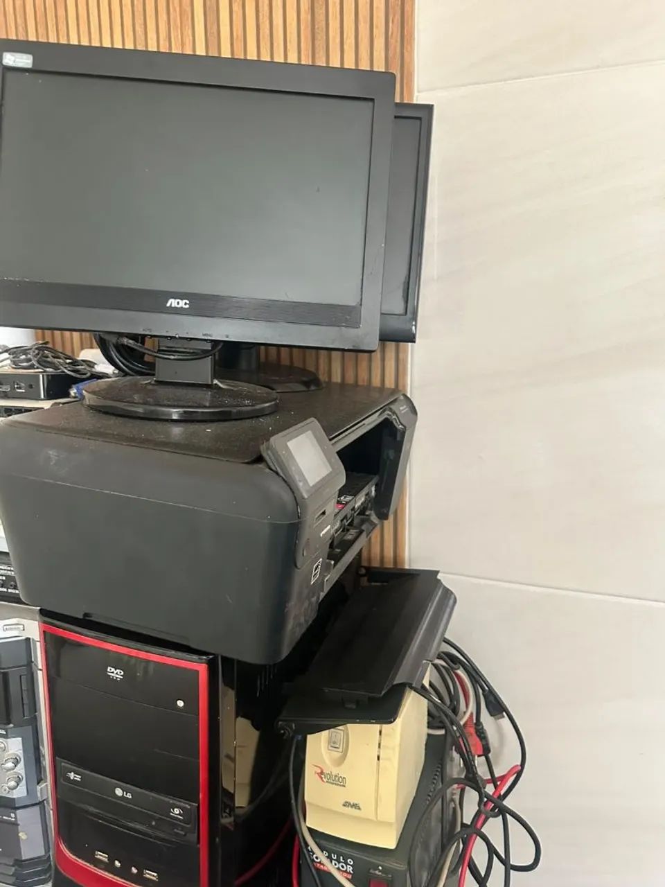 Montir, cpu, estabilizador e impressora - Foto 2