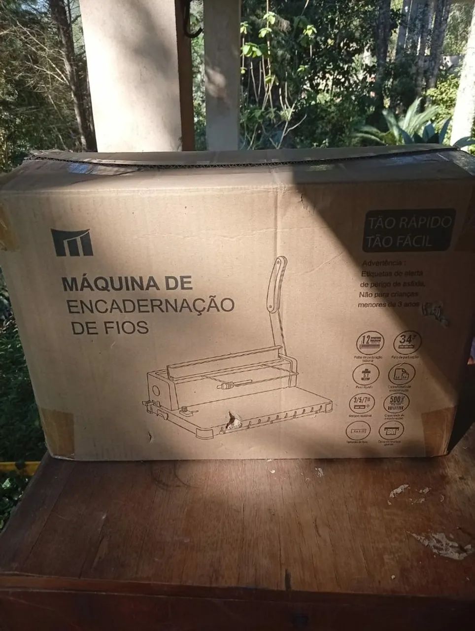Encadernadora Mecolour 3x1 Wire-O A4 - Nova na Caixa - Nunca Usada - Foto 4