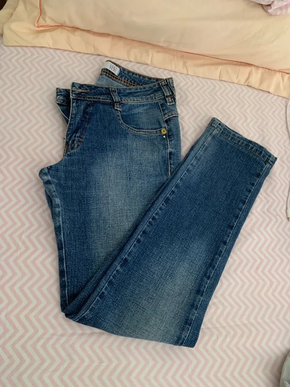 Calças jeans feminina  - Foto 4