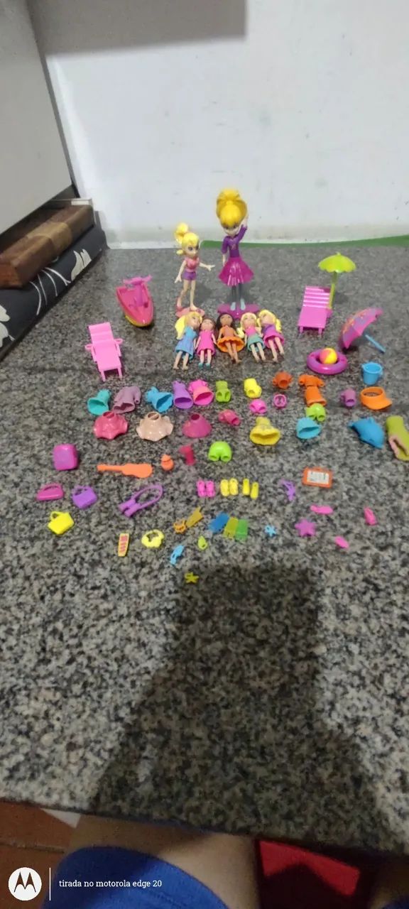 Lote de brinquedos Polly 