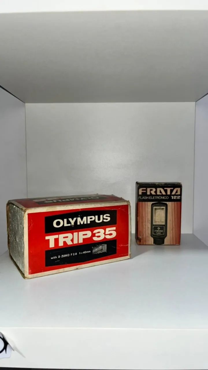 Olympus Trip 35 + flash Frata 122 FUNCIONANDO! - Foto 2