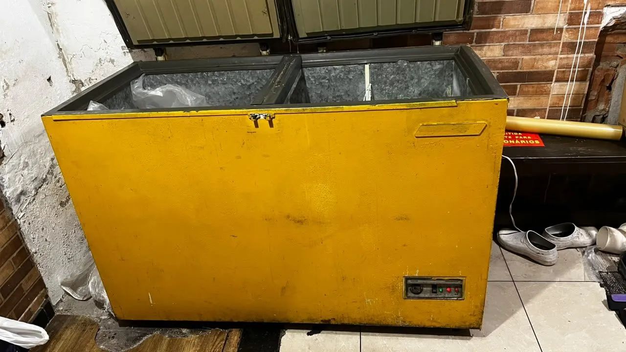 Freezer 2 tampas grande 110v - Foto 2