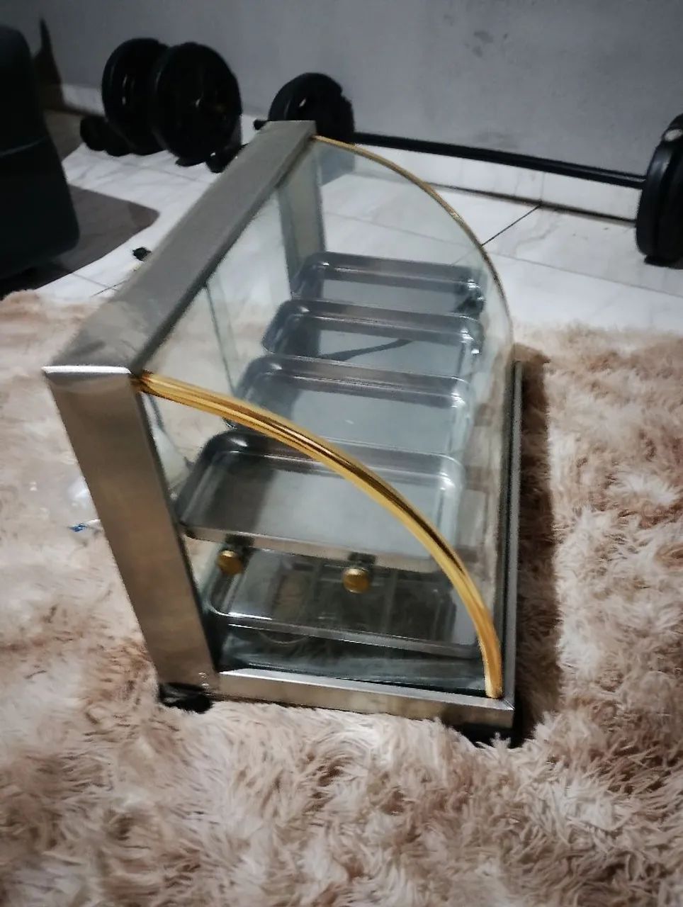 Estufa dupla 220V 8 bandejas $390,00  - Foto 4