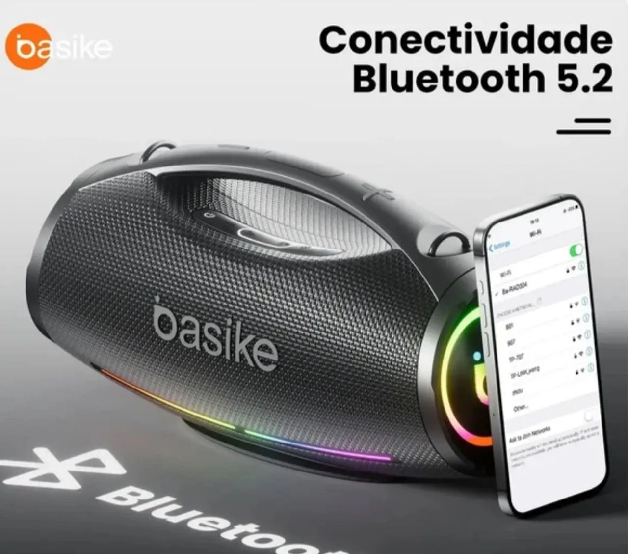 Caixa de som Basike 200w Rad304 - Foto 2