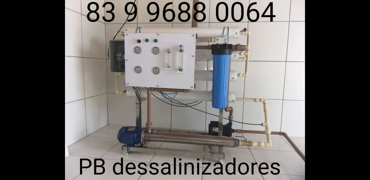 Dessalinizador osmose reversa 