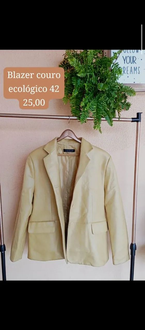 Blazer Couro Ecológico 