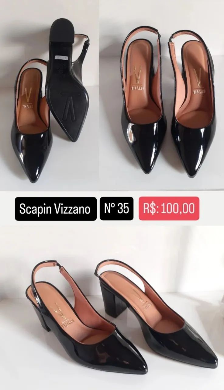 Scarpin Vizzano número 35