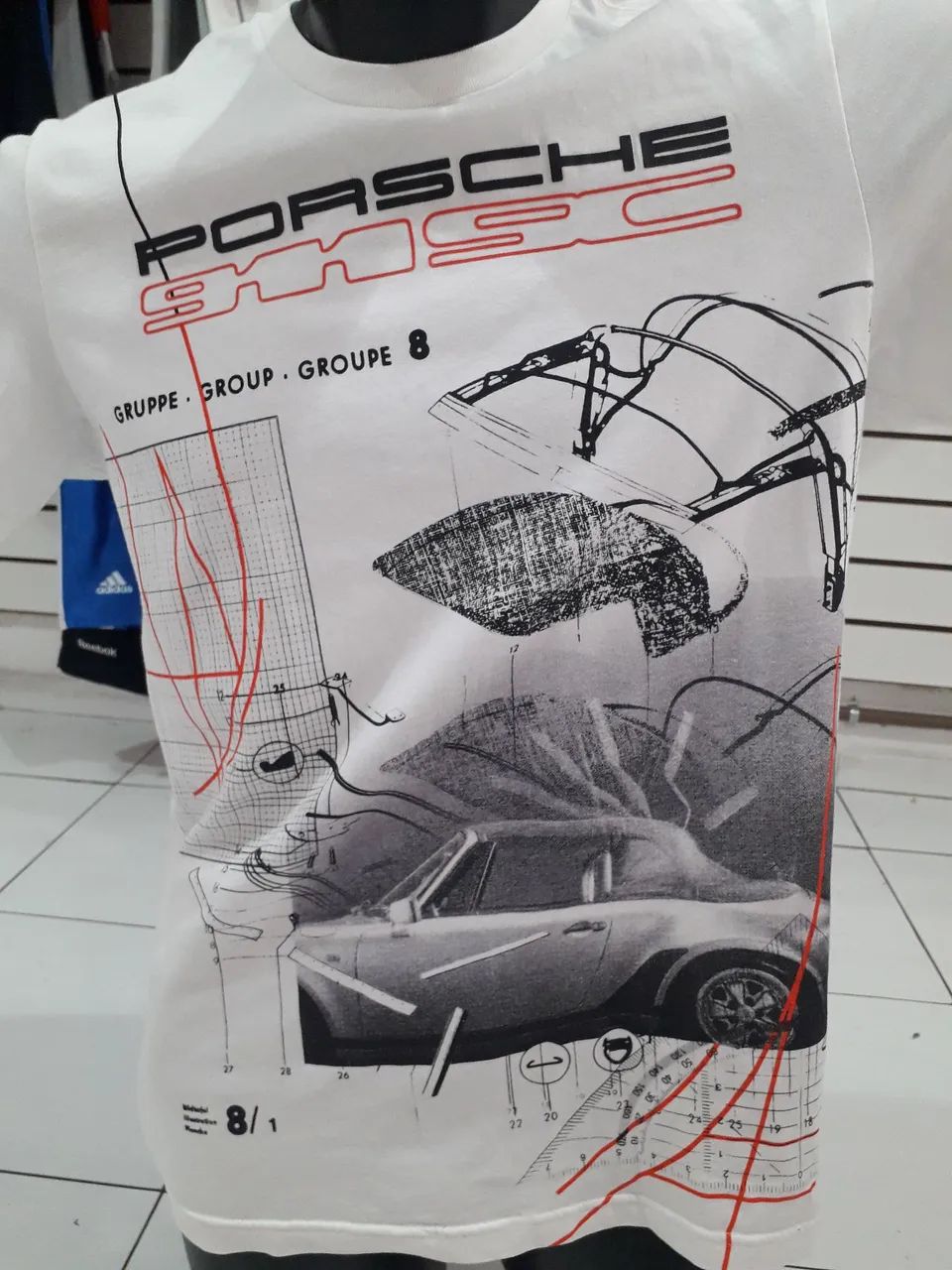 CAMISETA ADIDAS ORIGINAL PORSCHE DESIGN - Foto 2