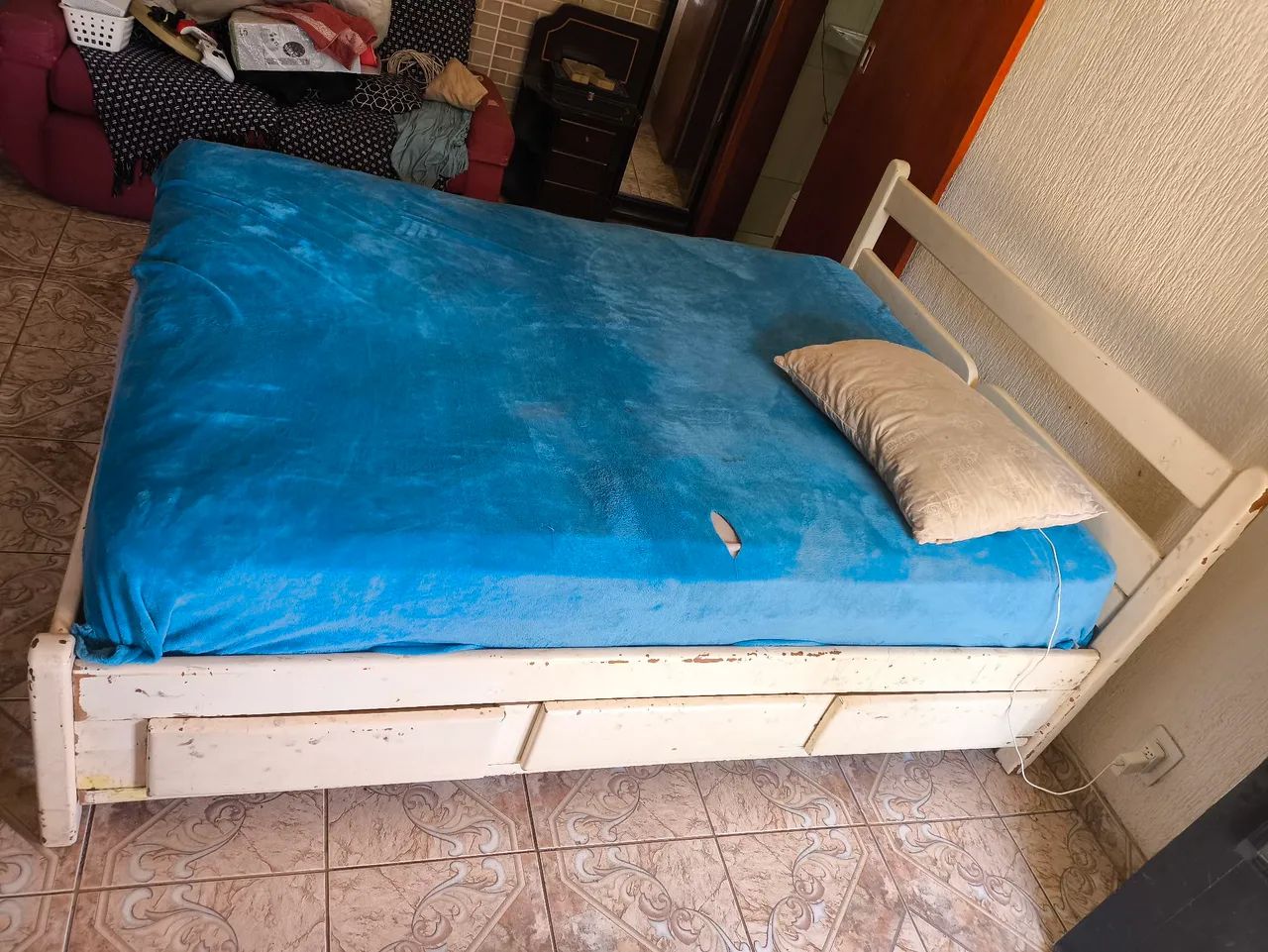 Cama sacal 6 gavetas 