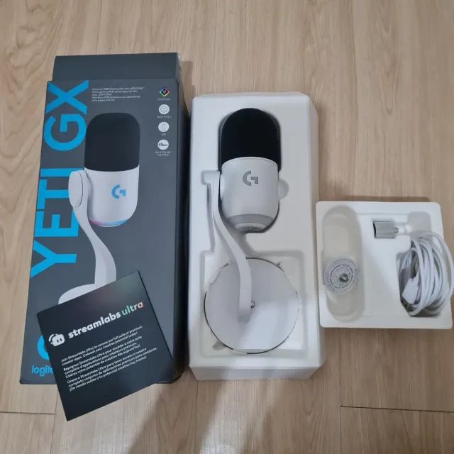 Microfone Logitech G Yeti GX | Apenas 3 meses de uso