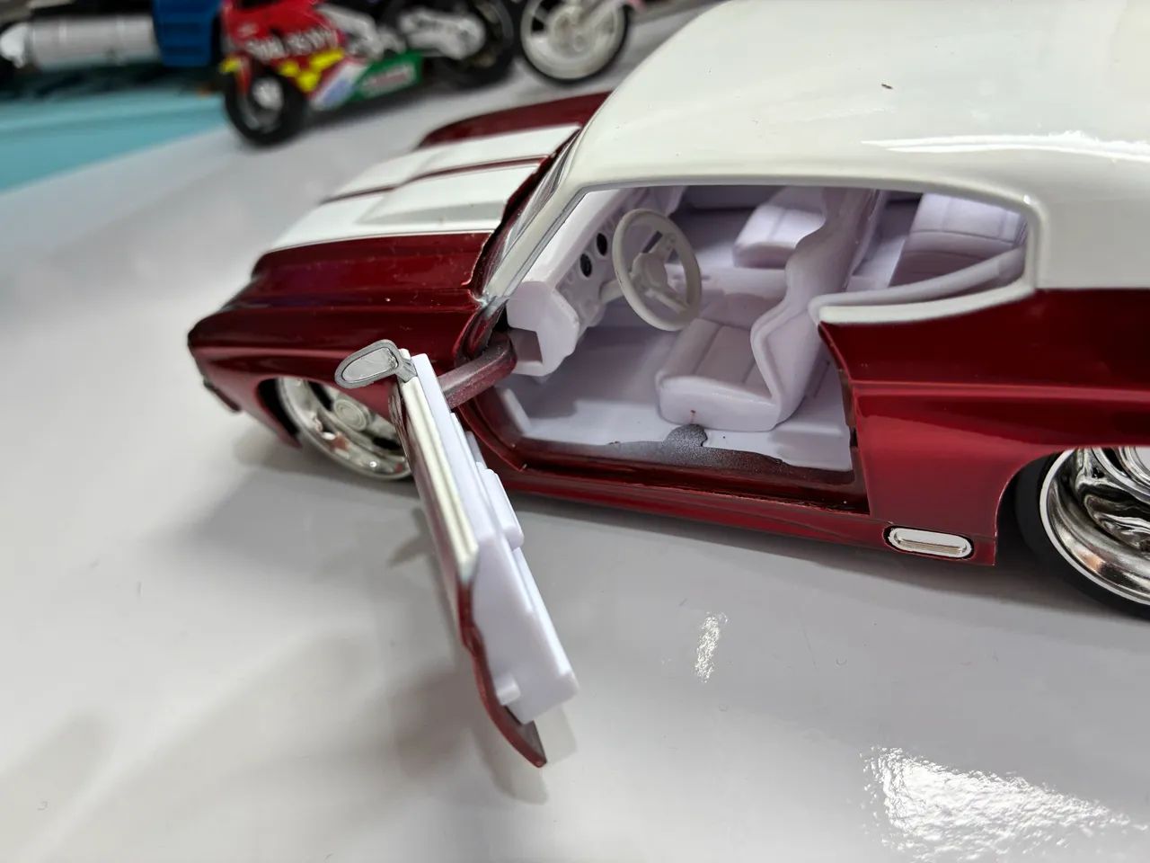 Miniatura chevelle SS faixa branca  - Foto 5