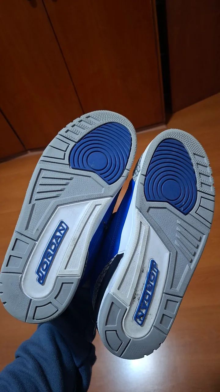 Air Jordan 3 Blue Cement - Foto 3