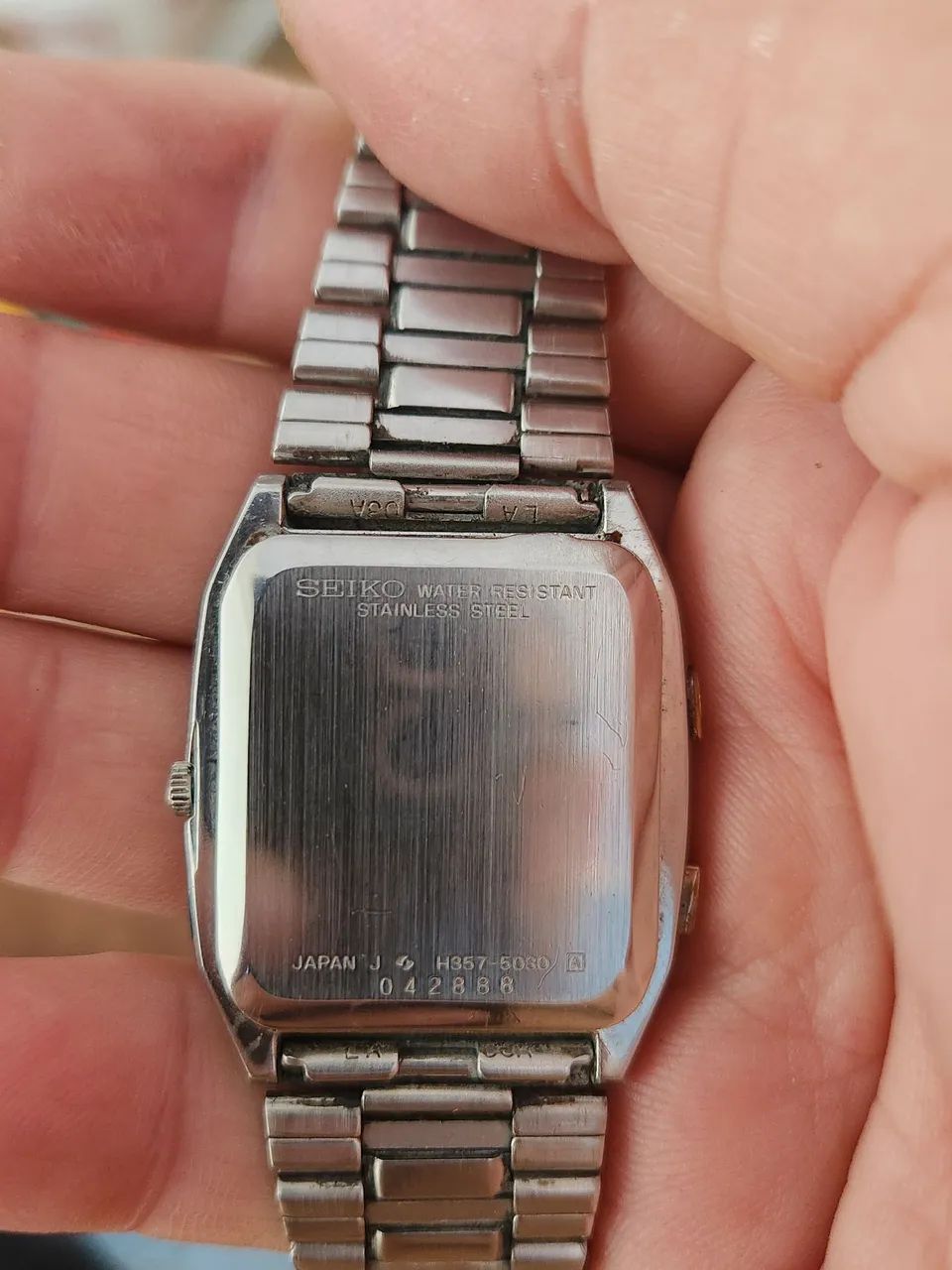 relógio antigo seiko quart  - Foto 2