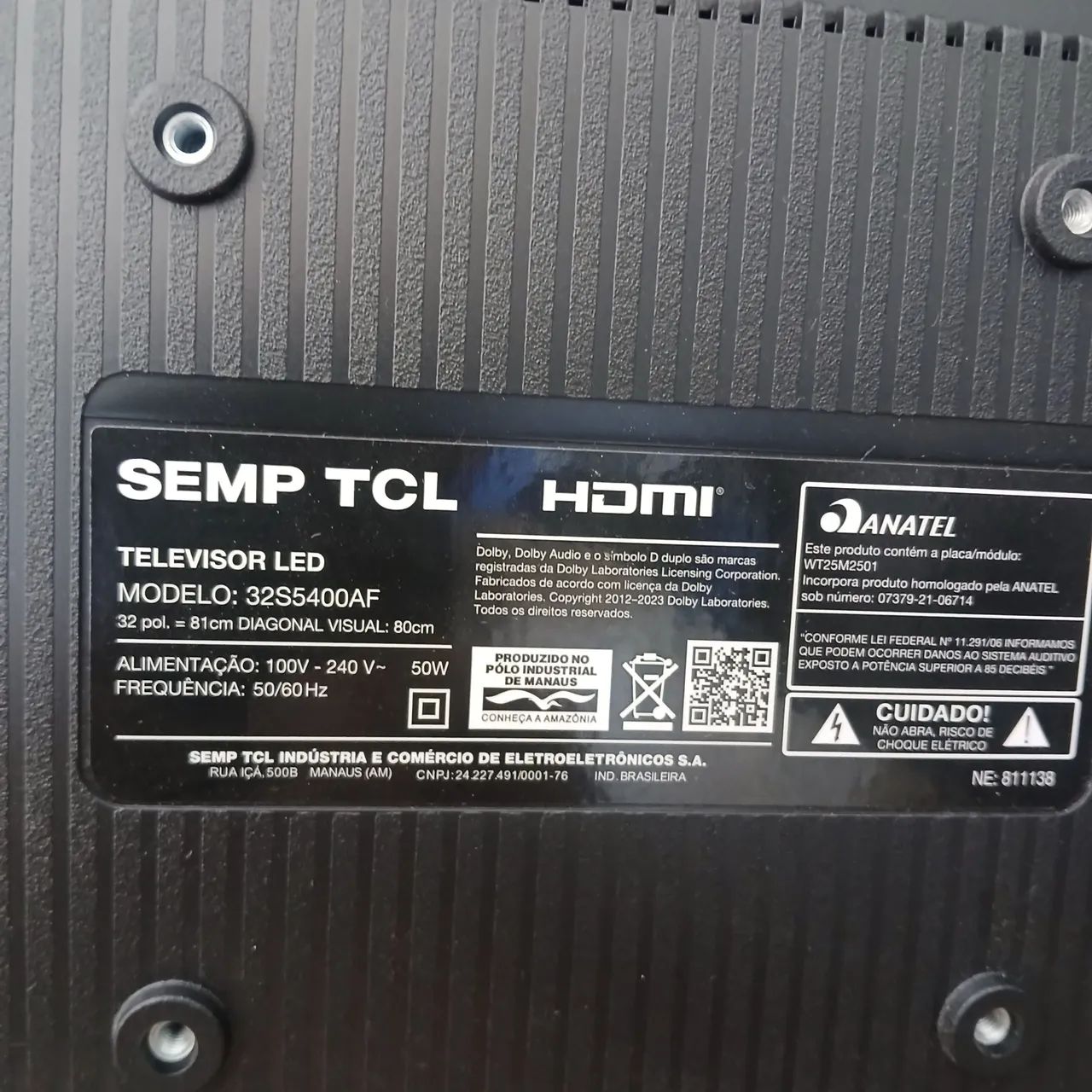 TV 32 polegadas Semp tcl - Foto 2