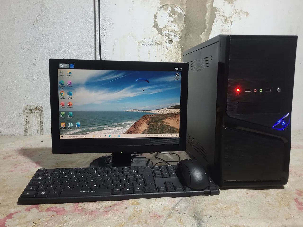 PC COMPLETO  DDR3 4GB ACEITO CARTÃO DO GARANTIA  370$ - Foto 5