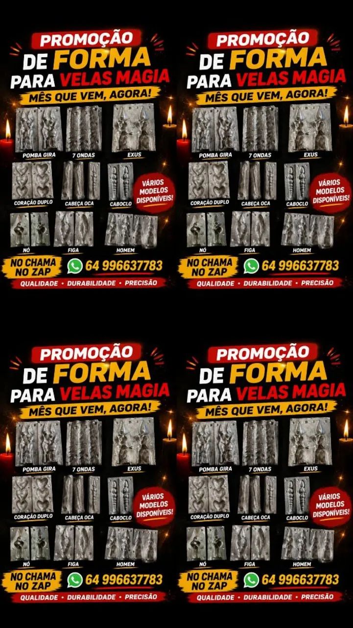 Vende se forma para velas 
