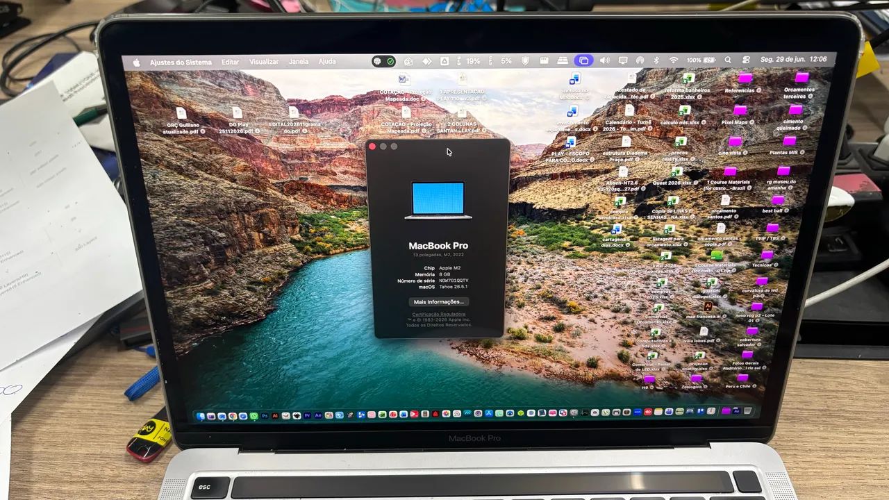 Macbook M2 Pro 8 gb 500 hd touch bar 13? - Foto 4