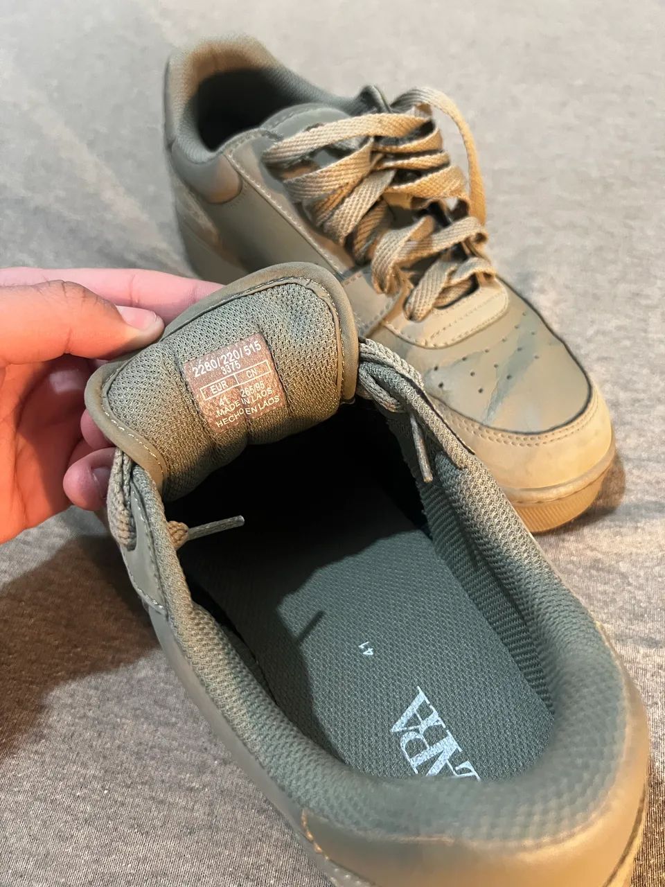 Tênis da zara verde 41 - Foto 3