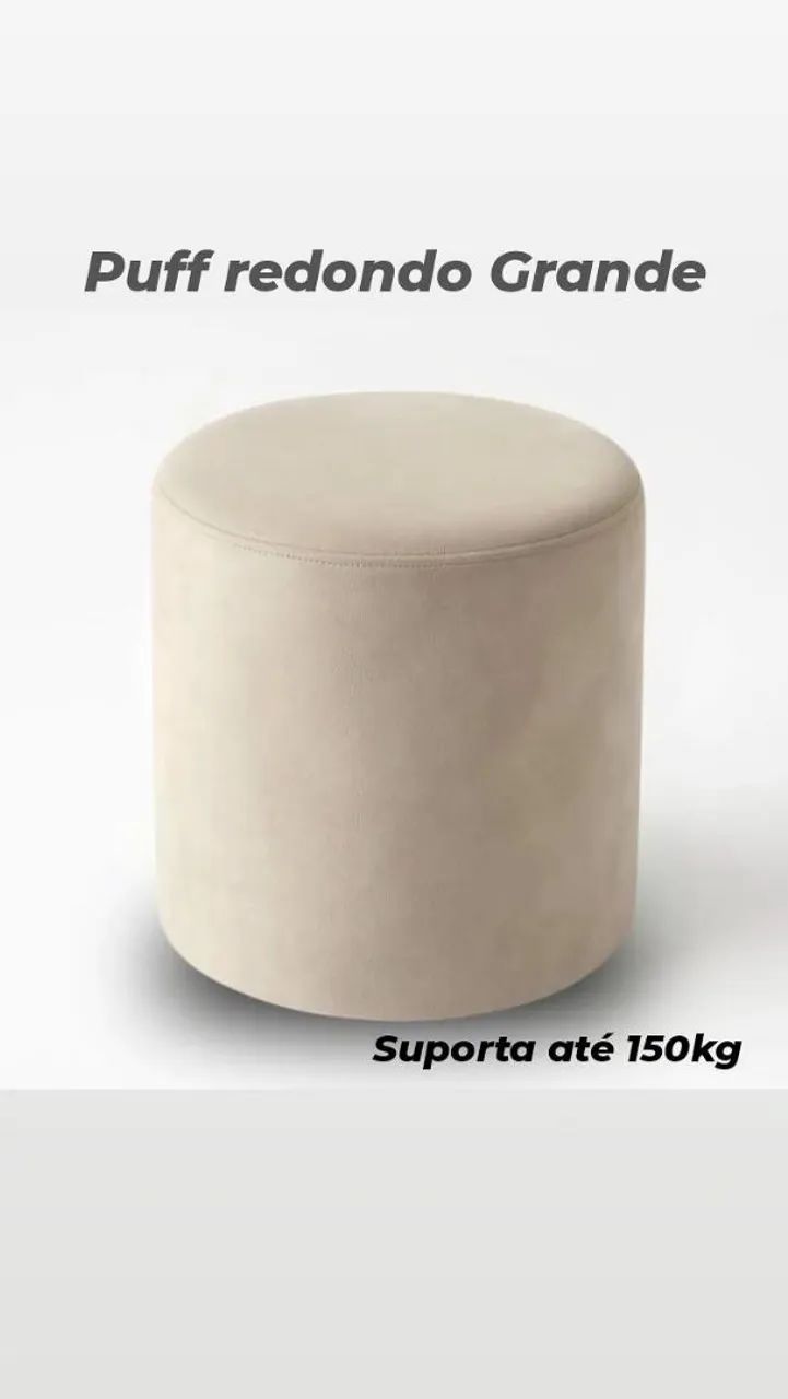 Puffs Gota e Puff Redondo Novos - Foto 5